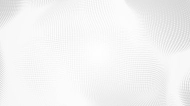 Nokta beyaz dalgalı ışık teknolojisi dokusu arka plan. Soyut büyük veri dijital konsepti. 3d oluşturma.