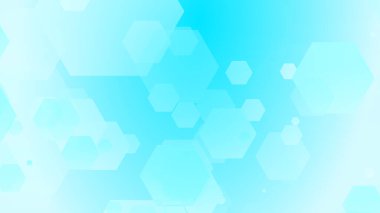 Altıgen geometrik beyaz desen parlak sağlık ve teknoloji geçmişi. Soyut grafik dijital gelecek bilim konsept tasarımı.