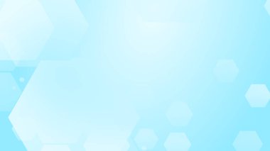 Altıgen geometrik beyaz desen parlak sağlık ve teknoloji geçmişi. Soyut grafik dijital gelecek bilim konsept tasarımı.