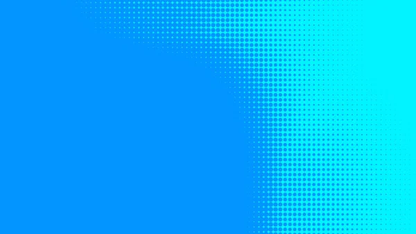 Pontok Féltónusú Kék Színű Minta Gradiens Textúra Technológia Digitális Háttérrel — Stock Fotó