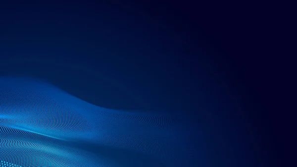 Fondo Textura Degradado Pantalla Luz Onda Azul Punto Tecnología Abstracta — Foto de Stock