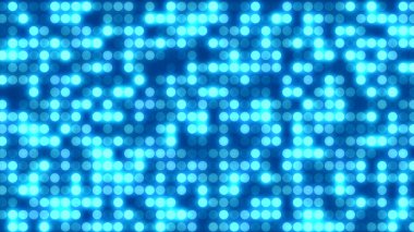 Nokta beyaz desenli ekran ışık eğimli doku arka planına öncülük etti. Soyut teknoloji büyük veri dijital arkaplanı. 3d oluşturma.