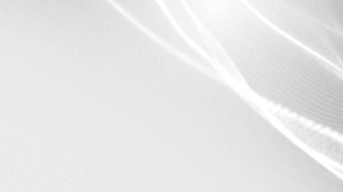 Nokta beyaz dalgalı ışık teknolojisi dokusu arka plan. Soyut büyük veri dijital konsepti. 3d oluşturma.