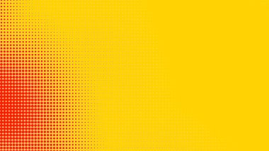Noktalar yarım ton turuncu sarı renk desenli, teknolojik dijital arkaplanlı. Noktalar, yaz arkaplanlı sanat çizgi romanları.. 