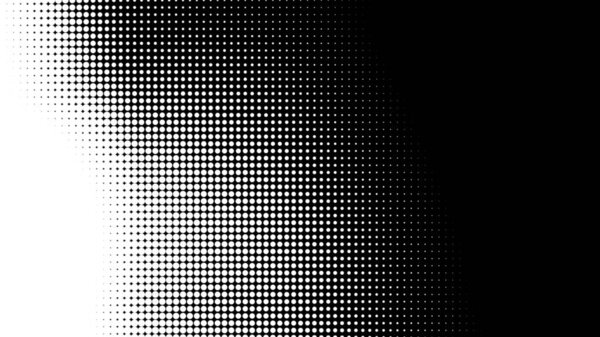 Dot white black pattern gradient texture background. Abstract pop art halftone and retro style.