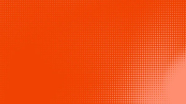 Pontok Féltónusú Narancs Színű Minta Gradiens Textúra Technológia Digitális Háttérrel — Stock Fotó