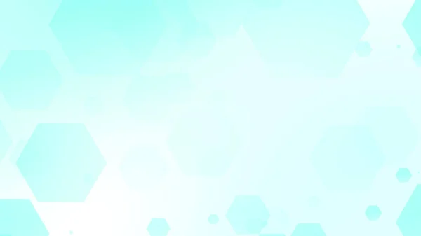 Hexagon Geometric White Blue Pattern Bright Healthcare Medical Technology Background — Stock Photo, Image