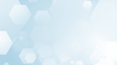 Altıgen geometrik beyaz desen parlak sağlık ve teknoloji geçmişi. Soyut grafik dijital gelecek bilim konsept tasarımı.