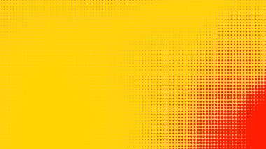 Noktalar yarım ton turuncu sarı renk desenli, teknolojik dijital arkaplanlı. Noktalar, yaz arkaplanlı sanat çizgi romanları.. 