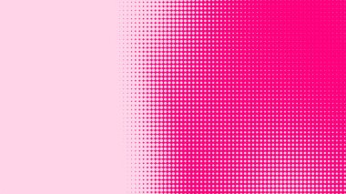 Nokta pembe desenli doku arkaplanı. Soyut illüstrasyon pop sanat yarım ton ve retro tarzı. yaratıcı tasarım sevgililer günü konsepti,