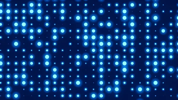 Dot  white blue pattern screen led light gradient texture background. Abstract  technology big data digital background. 3d rendering.