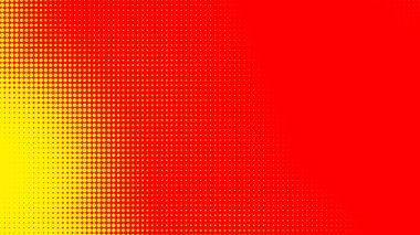 Noktalar yarım ton turuncu sarı renk desenli, teknolojik dijital arkaplanlı. Noktalar, yaz arkaplanlı sanat çizgi romanları..