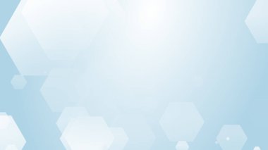 Altıgen geometrik beyaz desen parlak sağlık ve teknoloji geçmişi. Soyut grafik dijital gelecek bilim konsept tasarımı.