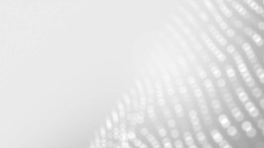 Nokta beyaz dalgalı ışık teknolojisi dokusu arka plan. Soyut büyük veri dijital konsepti. 3d oluşturma.