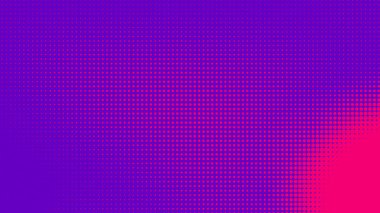 Noktalar yarım ton mor pembe renk desenli, teknolojik dijital arka planlı. Doğa grafik tasarımlı pop sanat çizgi romanları.