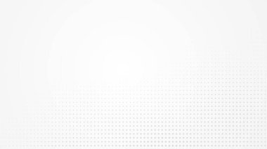 Nokta beyaz gri desenli ışık dokusu arkaplanı. Soyut teknoloji büyük veri dijital arkaplanı. 3d oluşturma.