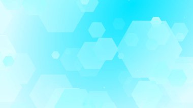 Altıgen geometrik beyaz desen parlak sağlık ve teknoloji geçmişi. Soyut grafik dijital gelecek bilim konsept tasarımı.