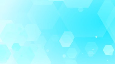 Altıgen geometrik beyaz desen parlak sağlık ve teknoloji geçmişi. Soyut grafik dijital gelecek bilim konsept tasarımı.