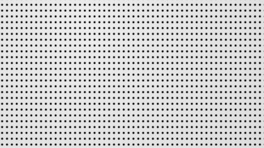 Nokta beyaz, siyah desenli arka plan. Soyut teknoloji büyük veri dijital konsepti. 3d oluşturma.