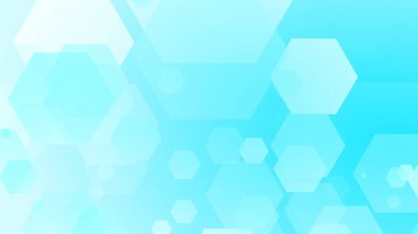 Altıgen geometrik beyaz desen parlak sağlık ve teknoloji geçmişi. Soyut grafik dijital gelecek bilim konsept tasarımı.