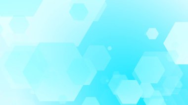 Altıgen geometrik beyaz desen parlak sağlık ve teknoloji geçmişi. Soyut grafik dijital gelecek bilim konsept tasarımı.