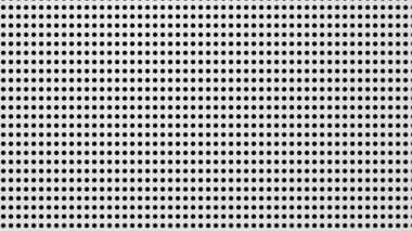 Nokta beyaz, siyah desenli arka plan. Soyut teknoloji büyük veri dijital konsepti. 3d oluşturma.