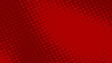 Soyut noktalar yarım ton kırmızı renk gradyan dokusu ve teknolojik dijital arka plan. Grafikler pop sanat çizgi romanları tarzı.