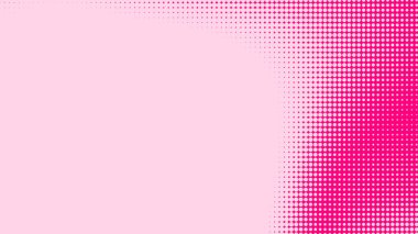 Nokta pembe desenli doku arkaplanı. Soyut illüstrasyon pop sanat yarım ton ve retro tarzı. yaratıcı tasarım sevgililer günü konsepti,