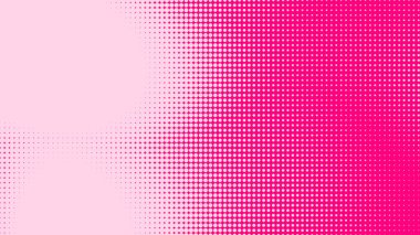 Nokta pembe desenli doku arkaplanı. Soyut illüstrasyon pop sanat yarım ton ve retro tarzı. yaratıcı tasarım sevgililer günü konsepti,