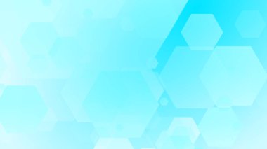 Altıgen geometrik beyaz desen parlak sağlık ve teknoloji geçmişi. Soyut grafik dijital gelecek bilim konsept tasarımı.