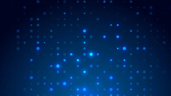 Dot  white blue pattern screen led light gradient texture background. Abstract  technology big data digital background. 3d rendering.