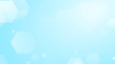 Altıgen geometrik beyaz desen parlak sağlık ve teknoloji geçmişi. Soyut grafik dijital gelecek bilim konsept tasarımı.