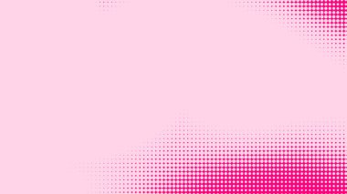 Nokta pembe desenli doku arkaplanı. Soyut illüstrasyon pop sanat yarım ton ve retro tarzı. yaratıcı tasarım sevgililer günü konsepti,