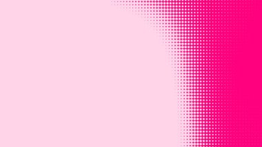 Nokta pembe desenli doku arkaplanı. Soyut illüstrasyon pop sanat yarım ton ve retro tarzı. yaratıcı tasarım sevgililer günü konsepti,