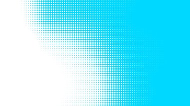 Noktalar yarım ton beyaz mavi renk desenli, teknolojik dijital arka planlı. Noktalar, yaz arkaplanlı sanat çizgi romanları.. 