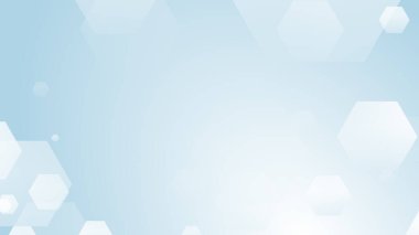 Altıgen geometrik beyaz desen parlak sağlık ve teknoloji geçmişi. Soyut grafik dijital gelecek bilim konsept tasarımı.