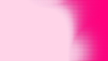 Nokta pembe desenli doku arkaplanı. Soyut illüstrasyon pop sanat yarım ton ve retro tarzı. yaratıcı tasarım sevgililer günü konsepti,