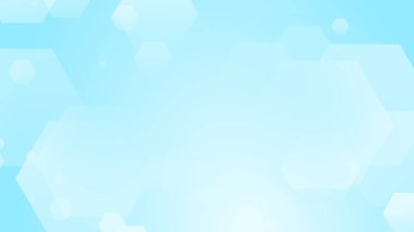 Altıgen geometrik beyaz desen parlak sağlık ve teknoloji geçmişi. Soyut grafik dijital gelecek bilim konsept tasarımı.