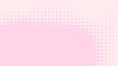 Nokta pembe desenli gradyan arkaplan. Soyut pop sanatının yarım ton ve retro tarzı.