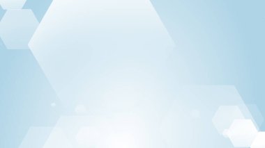 Altıgen geometrik beyaz desen parlak sağlık ve teknoloji geçmişi. Soyut grafik dijital gelecek bilim konsept tasarımı.