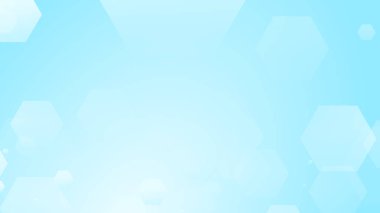 Altıgen geometrik beyaz desen parlak sağlık ve teknoloji geçmişi. Soyut grafik dijital gelecek bilim konsept tasarımı.