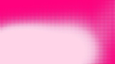 Nokta pembe desenli doku arkaplanı. Soyut illüstrasyon pop sanat yarım ton ve retro tarzı. yaratıcı tasarım sevgililer günü konsepti,