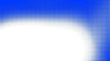 Noktalar yarım ton beyaz mavi renk desenli, teknolojik dijital arka planlı. Noktalar, yaz arkaplanlı sanat çizgi romanları.. 