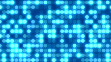 Nokta beyaz desenli ekran ışık eğimli doku arka planına öncülük etti. Soyut teknoloji büyük veri dijital arkaplanı. 3d oluşturma.