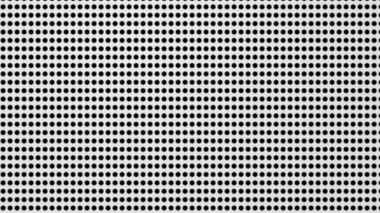 Nokta beyaz, siyah desenli arka plan. Soyut teknoloji büyük veri dijital konsepti. 3d oluşturma.