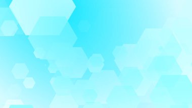 Altıgen geometrik beyaz desen parlak sağlık ve teknoloji geçmişi. Soyut grafik dijital gelecek bilim konsept tasarımı.