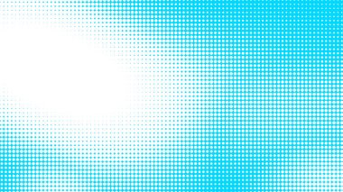 Noktalar yarım ton beyaz mavi renk desenli, teknolojik dijital arka planlı. Noktalar, yaz arkaplanlı sanat çizgi romanları.. 