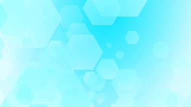 Altıgen geometrik beyaz desen parlak sağlık ve teknoloji geçmişi. Soyut grafik dijital gelecek bilim konsept tasarımı.