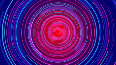 Neon hatları teknolojisi yüksek teknoloji mavi arka plan. Soyut grafik dijital gelecek konsept tasarımı.