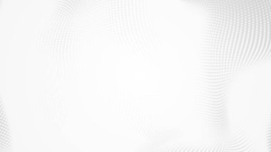 Nokta beyaz dalgalı ışık teknolojisi dokusu arka plan. Soyut büyük veri dijital konsepti. 3d oluşturma.